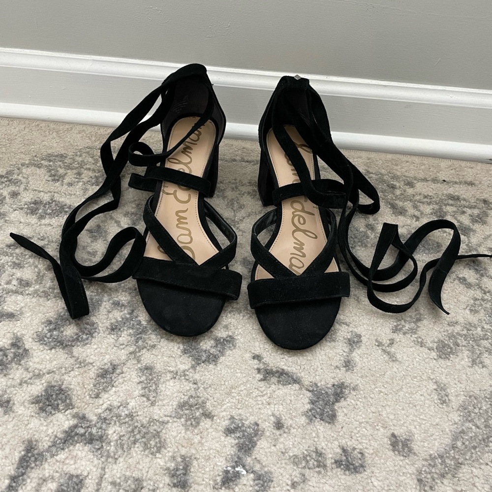 Black Sam Edelman heels